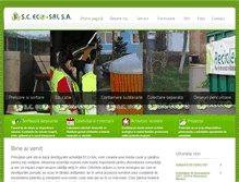 Tablet Screenshot of eco-sal.ro